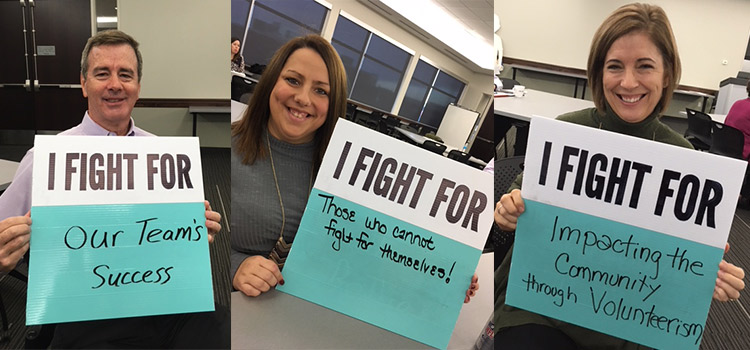 UWECI Staff Fights For...